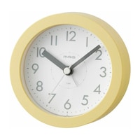 ノア精密 MAG電子音目覚まし時計 ルント ライトイエロー T640 LYZ