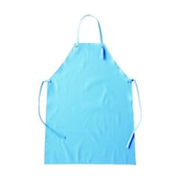 東和コーポレーション エプロン 耐油ウレタンエプロン ブルー 029