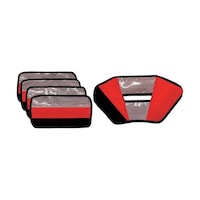 グリーンクロス ハーネス用反射パッド(YW)Y型 ホワイト 1セット(5個入) 1122300002