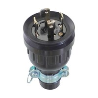 アズワン 引掛ゴムプラグ接地3P TMH2598