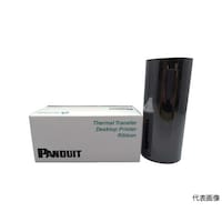パンドウイットコーポ 熱転写プリンタ用インクリボン ハイブリッド 黒 RMEH4BL
