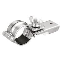 岡田装飾金物 D30パイプバンド付ブラケット 32Φ用 12Y46