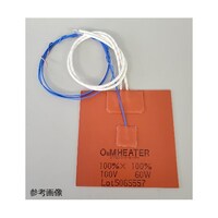 アズワン Kセンサー付シリコンラバーヒーター 50mm×100mm