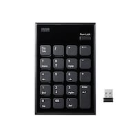 サンワサプライ 86x130x17mm ワイヤレステンキーボード(静音) EA764AB226