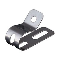 アズワン 片サドルPRO 鉄 同軸ケーブル用 適合ケーブルφ5.4―8.0 100個入 TM2508