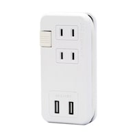 アイメディア ケーブルが収納できるUSB電源タップ 1009978
