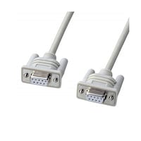サンワサプライ エコRS232Cケーブル 2m KRECM2