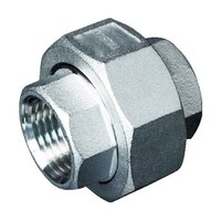 アズワン ねじ込み管継手 SUS ユニオン 10A TU10A