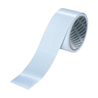 アズワン 再剥離反射テープ 50mm×5m ホワイト TSRFT50W