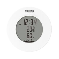 タニタ デジタル温湿度計 ホワイト TT585WH