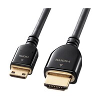 サンワサプライ イーサネット対応ハイスピードHDMIミニケーブル KMHD2230K