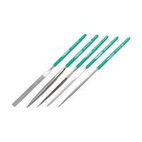 アズワン ダイヤモンドヤスリ 精密用#400 5本セット 全長180mm(8本組サイズ) GS8SET400