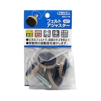 和気産業 フェルトアジャスター M10×1.5 φ32mm 4個入 ADJ19