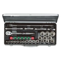 京都機械工具 12.7sq. ソケットレンチセット 26点