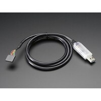 Adafruit FTDI Serial TTL232 USB Cable