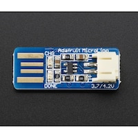 Adafruit USB接続リチウムイオン電池充電器