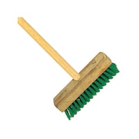 八ツ矢工業 木柄化繊デッキブラシ 8寸