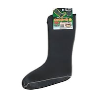 おたふく手袋 インナーソックス ロング 厚地タイプ グレー LL