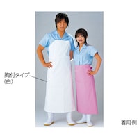 おたふく手袋 ワンタッチ前掛け 胸付 #6110