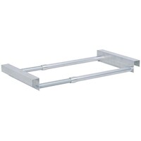 友屋 A型パネルスタンド LEDグリップA専用注水置台 360242S シルバー