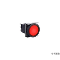 IDEC フラッシュシルエットLBWシリーズ照光押ボタンスイッチ丸平形・黒色ベゼル LBW6LM1T13R