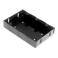 外山電気 黒 日本間BOX3個用(鉄)