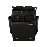 フジ矢 腰袋スモール2段(黒金)