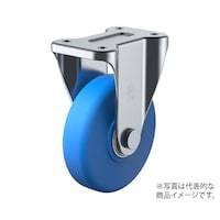 ユーエイキャスター K型キャスター 固定車プレート式 径150mm MCナイロン車輪