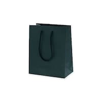 シモジマ 手提げ紙袋 カラーチャームバッグ 2012 紺 10枚