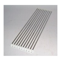 杉山金属 スノココロ 57cm 10本組 白