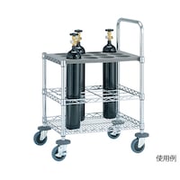エレクター ボンベカート ボンベ12本用 φ100 W605×D460×H902mm