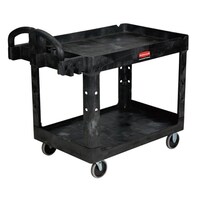 エレクター ヘビーデューティーユーティリティーカート 重量物運搬カート ブラック W1118×D641×H987mm