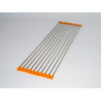 杉山金属 スノコロロ 10本組 オレンジ