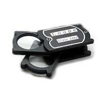 クリアー光学 携帯用ルーペ 拡大鏡 ガラスレンズ 4倍 24mm 2枚