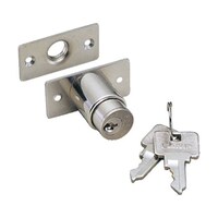 スガツネ工業 (150001044)シリンダープッシュ錠