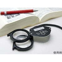 クリアー光学 携帯用ルーペ ストラップ付 ガラスレンズ 4.5倍 36mm 2枚