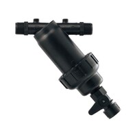 カクダイ Y型ストレーナー(コックつき) 200メッシュ