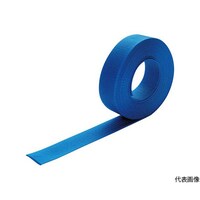 アズワン ナイロン平ベルト 1.6t×38mm×5m 青