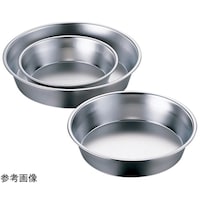 赤川器物製作所 ステンレス 丸型トレー 18cm