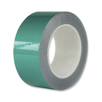 セーフラン安全用品 再帰反射ラインテープ 緑 50mm×22m 厚0.16mm 剥離紙有