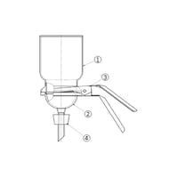 旭製作所 フィルターホルダー ガラスフィルタータイプ FG25