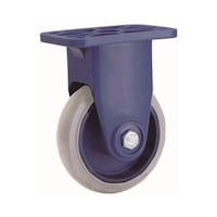 金沢車輌 130φ静音固定キャスター