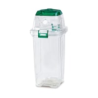 テラモト 透明エコダスター #45 ペットボトルキャップ用 グリーン