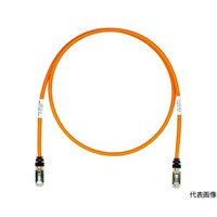 パンドウイットコーポ CAT6A/CAT6 シールドパッチコード 2.5m オレンジ
