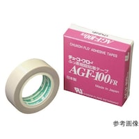 中興化成工業 フッ素樹脂(テフロンPTFE製)ガラスクロス粘着テープ AGFー100FR 0.30t×19w×5m