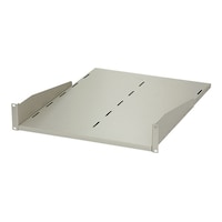 摂津金属工業 収納棚 W482×H88.1×D600mm 4.6kg ホワイトグレイ