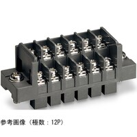 サトーパーツ 2ピースコネクタ型プリント基板用ネジ式端子台(プラグ側) 12P