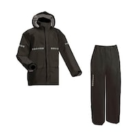 前垣 ワーキングレインスーツ ブラック S