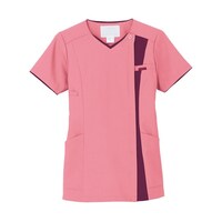 フォーク レディスジップスクラブ(R) ピンク×バーガンディ L