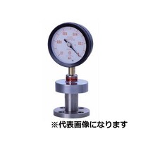 第一計器製作所 隔膜式圧力計フランジ式 ダイヤフラムSUS316L封入液シリコン A型 φ100 76φ 00.3